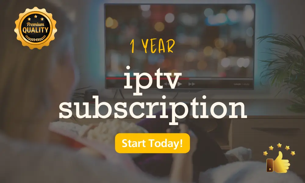 iptv subscription 1 year