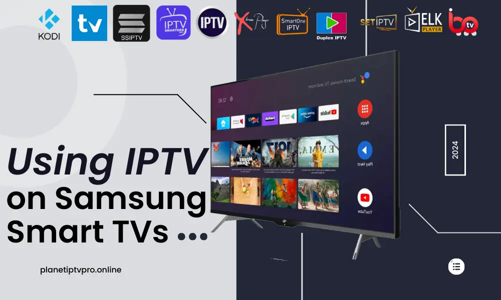 Using IPTV on Samsung Smart TVs